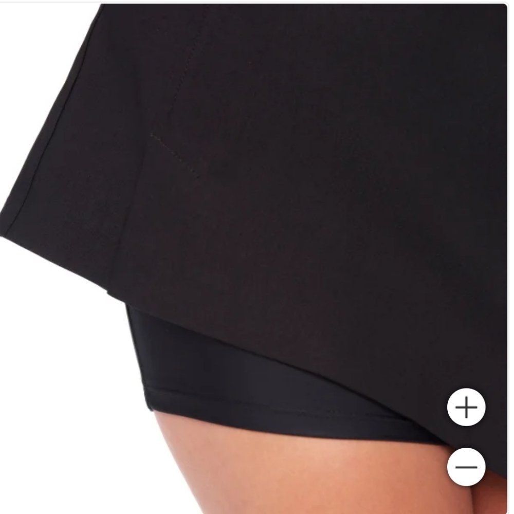 NWT S.C. & CO.‎ Women's Tummy Control Skort Black - Picture 5 of 9
